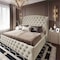 إن هاوس سيرين هيكل سرير منجد بالمخمل - نفر ونص - 200×140 سم - سكري