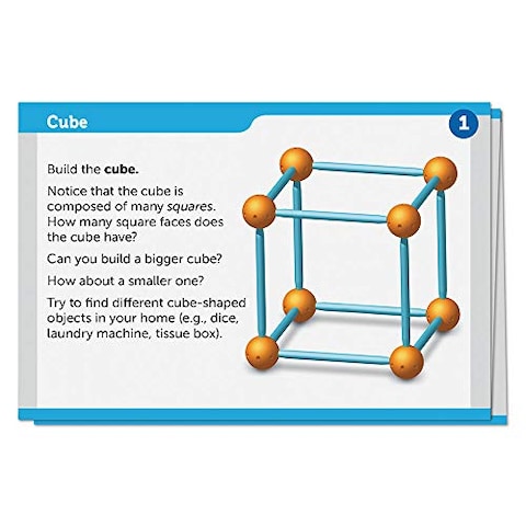 Learning Resources STEM Explorers Geomakers, STEM Toy, Early Learning, STEM kit for Kids, 58 Pieces, Ages 5+