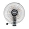 Krypton Wall Mounted Remote Control Electric Cooling Fan - Timer Smart Modern Design, 16 Inch Tilting Oscillating Rotating Fan For Home Office