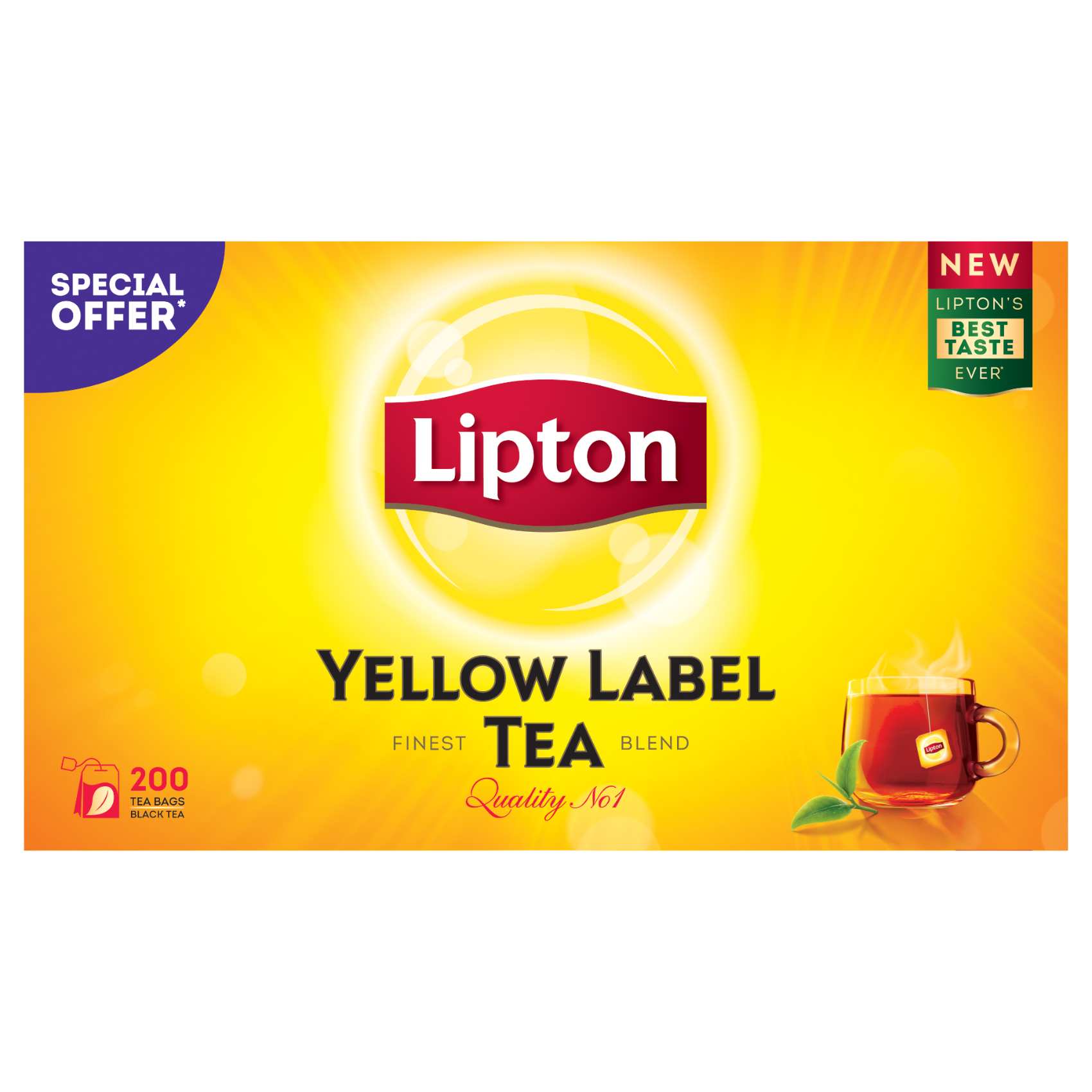 Lipton Yellow Label 200 Tea Bags