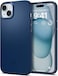 Spigen Thin Fit designed for iPhone 15 case cover (2023) - Navy Blue