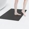 Non Slip Shower Mat Black 78 x 35 cm