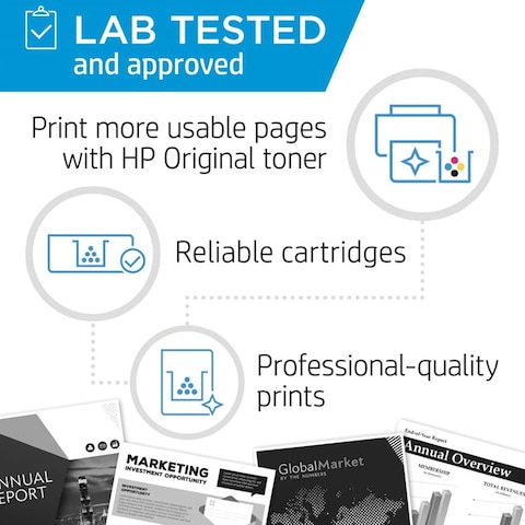 HP 410A Laserjet Toner Cartridge, Black - Cf410A