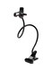 Generic Lazy Bracket Mobile Phone&nbsp;Stand With Holder Clip Black