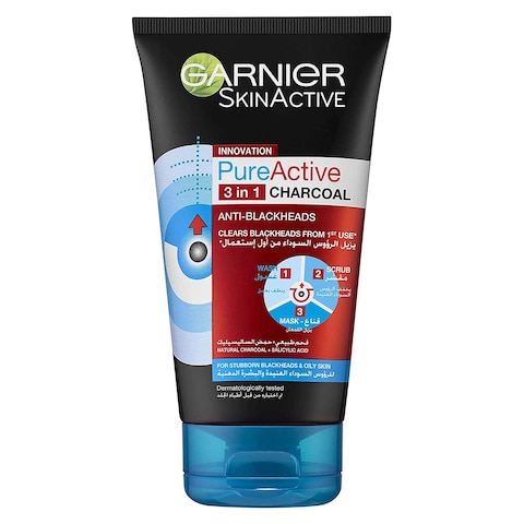 Garnier Pure Active Charcoal 3in1 - 150 Ml