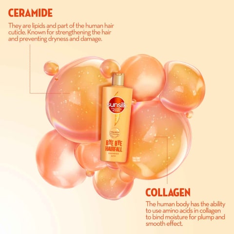 Sunsilk Collagen Blends Shampoo for hair fall Bye Bye Hairfall 350ml