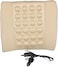 Generic 1 Pcs Car Massage Waist Cushion Support Pad Back Cushion Electric Massage - Beige