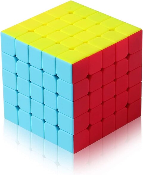 5X5 Speed Cube Stickerless 5X5X5 Magic Cube Puzzles Toys