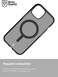 BodyGuardz Ace Pro designed for iPhone 15 case cover with 18 feet Drop Protection compatible with MagSafe with Lanyard - Smoke/Black