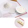 Decdeal - Silicone Non Stick Pastry Rolling Mat Reusable Kneading Thicken Baking Board Rolling Dough Pad Bread Pie Cookie Sheet Cooking Tools