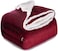 Dream Bell Sherpa Bed Blanket King Size Twin Plush Throw Blanket Fleece Reversible Flannel Blanket - Maroon