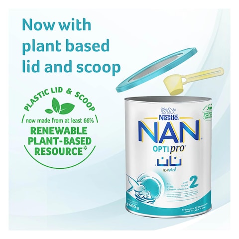 Nestle Nan Milk Powder Optipro 2 Follow Up Formula Stage 2 6 To 12 Months 400g