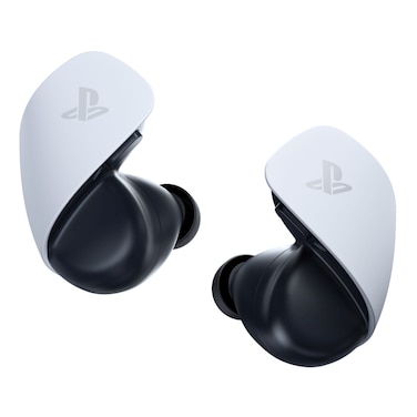 PlayStation Pulse Explore Truly Wireless Bluetooth In-Ear Earbuds With Charging Case White And Black