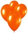 Generic Party Fun Metallic Clear Orange Balloon - 12Inches - (Pack Of 40 Units)