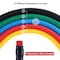 Generic-11pcs Resistance Bands Set Skipping Rope Workout Fintess Exercise Tube Bands Door Anchor Ankle Straps Cushioned Handles with Carry Bags for Home Gym Travel