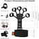 Finger Strengthener, Grip Strength Trainer, 6 Resistant Level Finger Exerciser, Hand Exercisers for Strength, Hand Grip Strengthener for Patients Strength Training (Black+Grey)