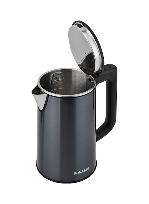 Sonashi Stainless Steel Cordless Kettle 1.8 L SKT-1810 Black
