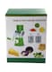 Generic - Tabletop Drum Grater Green and White 1centimeter