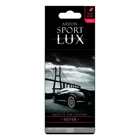 Areon Sport Lux Air Freshener - Silver