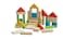 Plantoys Wooden Colorful 40 Unit Blocks