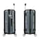 Eminent Hard Case Travel Bag Cabin Luggage Trolley Polycarbonate Lightweight Suitcase 4 Quiet Double Spinner Wheels With Tsa Lock KJ97 Graphite