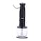 Braun Hand Blender With 1.5L Food Processor and 350ml Chopper, 21 Speeds, 1000W, Black