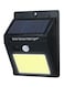 Generic Solar Powered Led Wall Light Solar Light With Motion Detector Black/Yellow 13X10X5cm