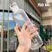 Glass bottle for daily drink mesure 750ml