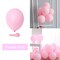 GRAND SHOP 50813 Pastel Colored Balloons, Pastel Party Decorations, Macaron Birthday Decorations for Girls, Pastel Baby Shower Decorations, Pastel Birthday Balloons Pink Color Pack of 50 Pcs