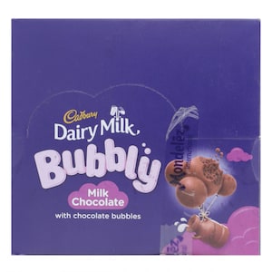 Cadbury Dairy Milk Bubbly Milk Chocolate 20 gr 24 pcs