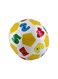 Rolly Toys Soft Plush Ball With Alphabets And Numbers Learning And Education Toy Ball For Kids Lightweight And Durable Assorted Mix Multicolor