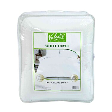Valentini Comforter 132Tc Full White