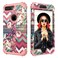 Case for iPhone 7 Plus,Case for iPhone 8 Plus,Digital Hutty 3 in 1 Shockproof Heavy Duty Full-Body Protective Cover for Apple iPhone 7 Plus,iPhone 8 Plus Pink Flower