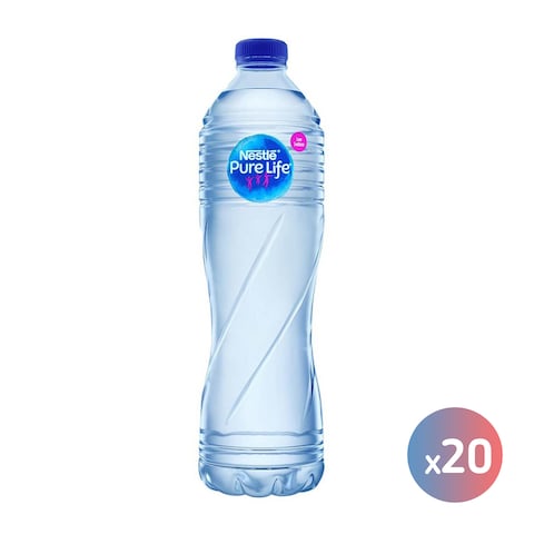 نستلة زجاجة مياه - 60 مل - 20 قطعة