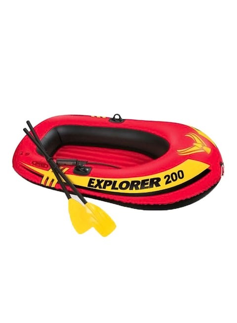 Intex Explorer 200 Pool Boat With Oars And Pump 58331Ep