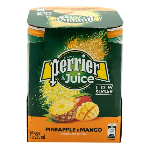 Buy PERRIER PNEAPPLE MNGO JUICE 250MLX4 in Kuwait