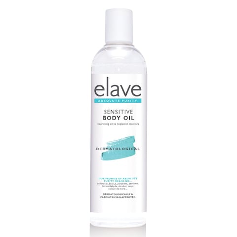 Buy Elave - Dermatological Sensitive Body Oil 250ml in UAE