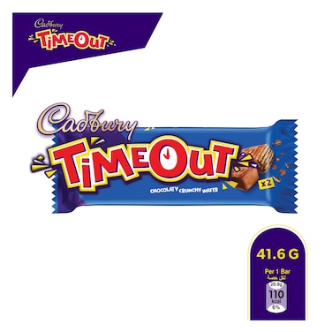 Cadbury Time Out Chocolaty Crunchy Wafer 41.6g