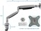 Ntech Single Monitor Arm Desk Mount, Gas Spring Monitor Arm, Full Motion Articulating Height Adjustable, Fits 21 22 23 24 27 30 32 Inch Vesa Compatible Computer Screen