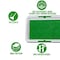 Decdeal - Dog Litter Box Pad Potty Training Synthetic Grass Mesh Tray 3 Layer Pet Toilet for Dogs Indoor Outdoor Use