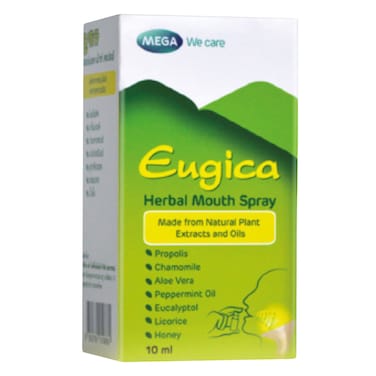 MEGA EUGICA HERBAL MOUTH SPRAY 10ML