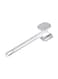 Generic Dual Sided Meat Tenderizer And Hammer Pounder Silver 25cm