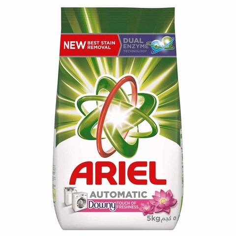 Ariel Laundry Powder Detergent with a Touch of Downy Freshness Suitable for Automatic Machines 5kg