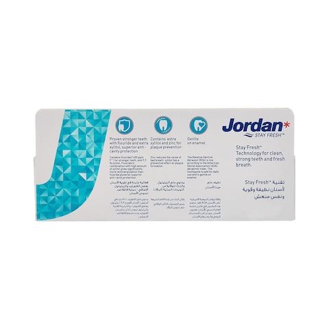 Jordan Cavity Defense Toothpaste 75ml Pack of 2