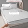 Luna Home-King Size 3 Piece Set, Bedsheet with 2 Pillow Cases, White Color