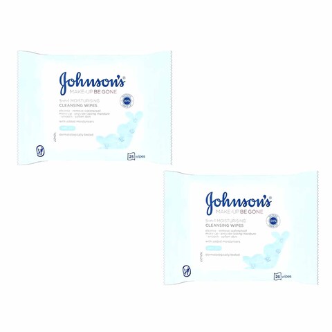 Buy JOHNSON  REPLENSHING WIPES 25S 1+1 in Kuwait