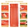 HEXAR&reg; Self Inflating Sleeping Pad with Foot Pump 190X64 Built-in Pump Foldable Sleeping Mat with Pillow for Camping Hiking Durable Inflatable Air Mattress - Carry Bag, Repair Patches (Bright Orange)