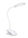 Generic - Dimmable Clip-On Rechargeable LED Desk Lamp White