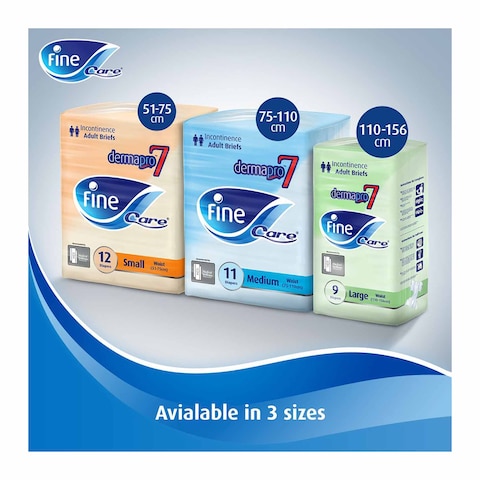 Fine Care Adult Diapers Small - 18 Diapers