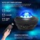 Hou Night Light Baby Star Projector, 10 Color Bluetooth Night Lamp With Timer Remote And Chargeable Gift For Kids Festival Bedroom Living Room - Black
